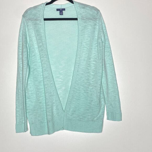 Gap Open Front Spring Slub Cardigan Women's Size Small - Picture 7 of 7